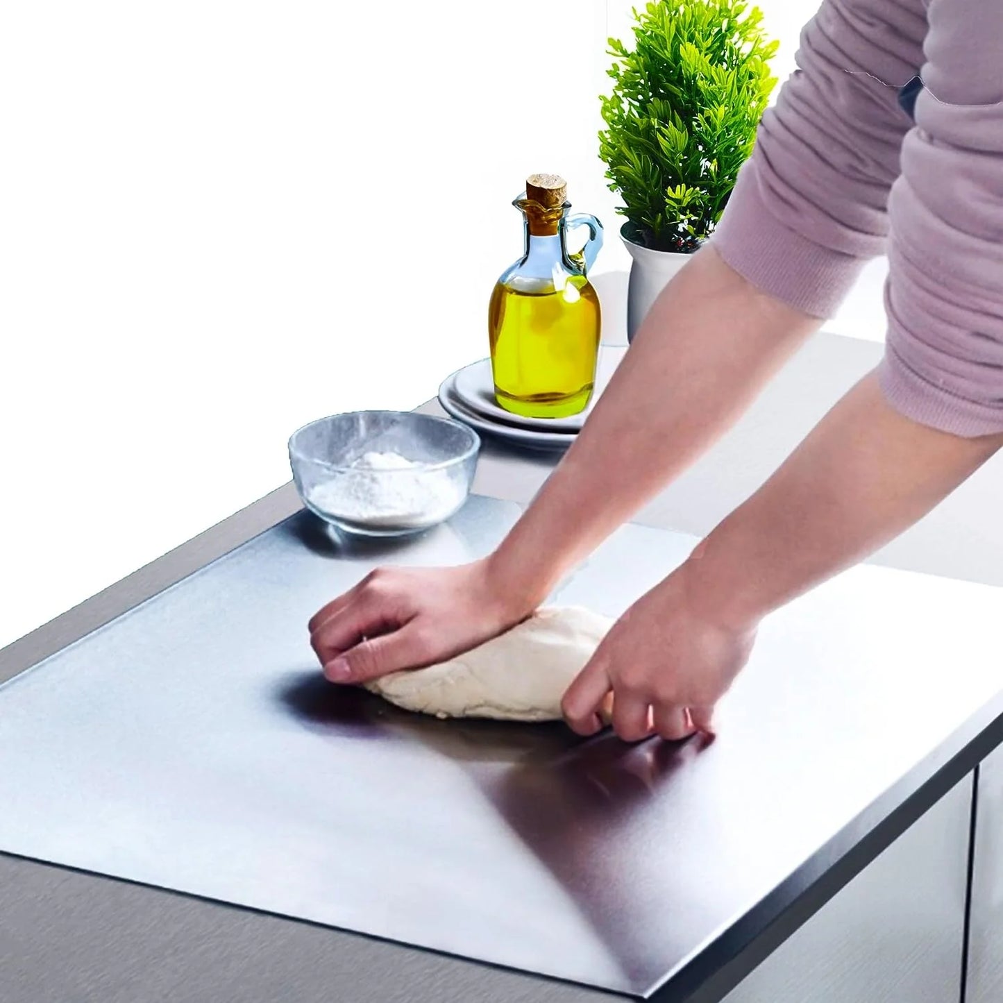 Original Stainless Steel Countertop Chopping Board ( Made with Original JSW Stainless Steel)