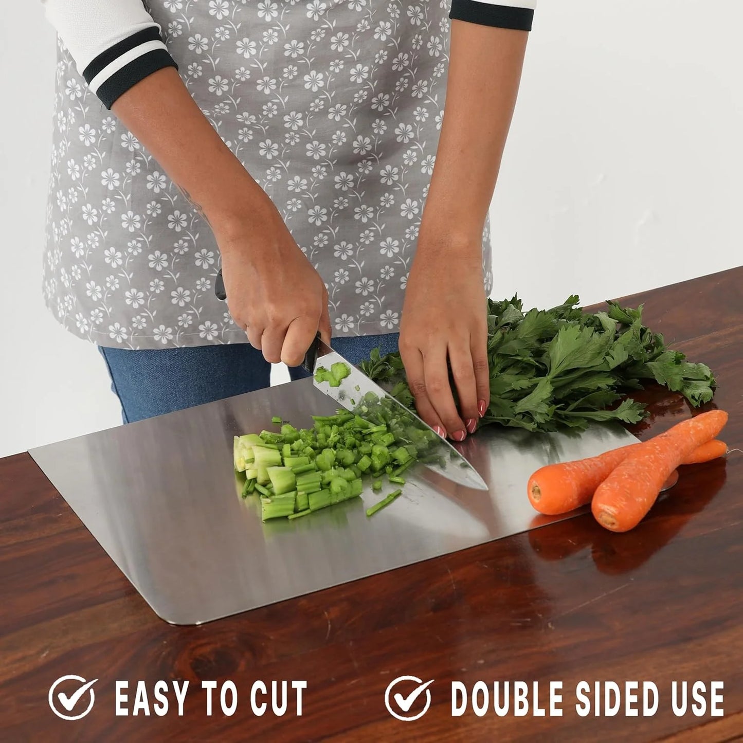 Original Stainless Steel Countertop Chopping Board ( Made with Original JSW Stainless Steel)
