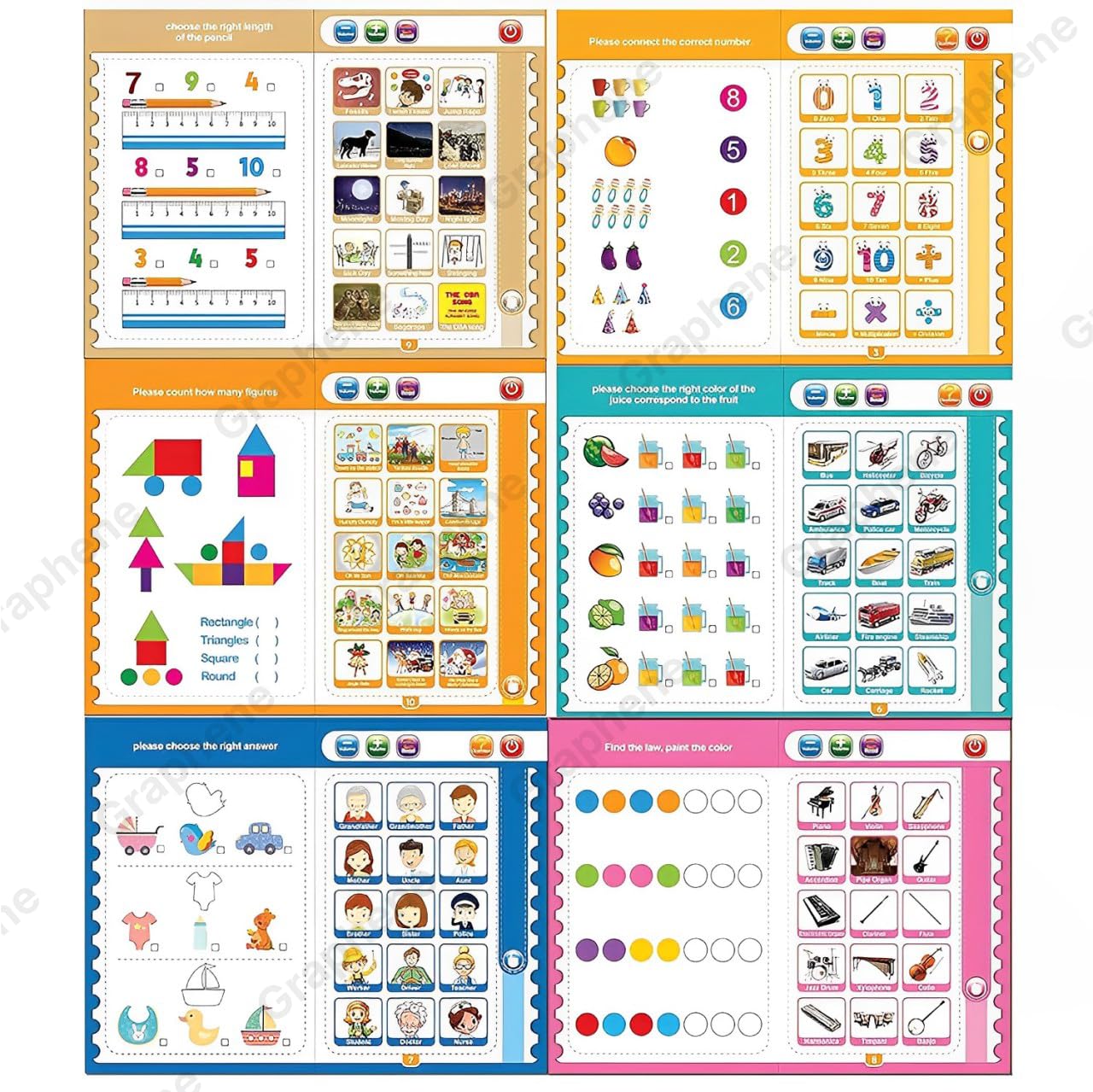 Toodles Entertaining Early Learning Study Electronic Book