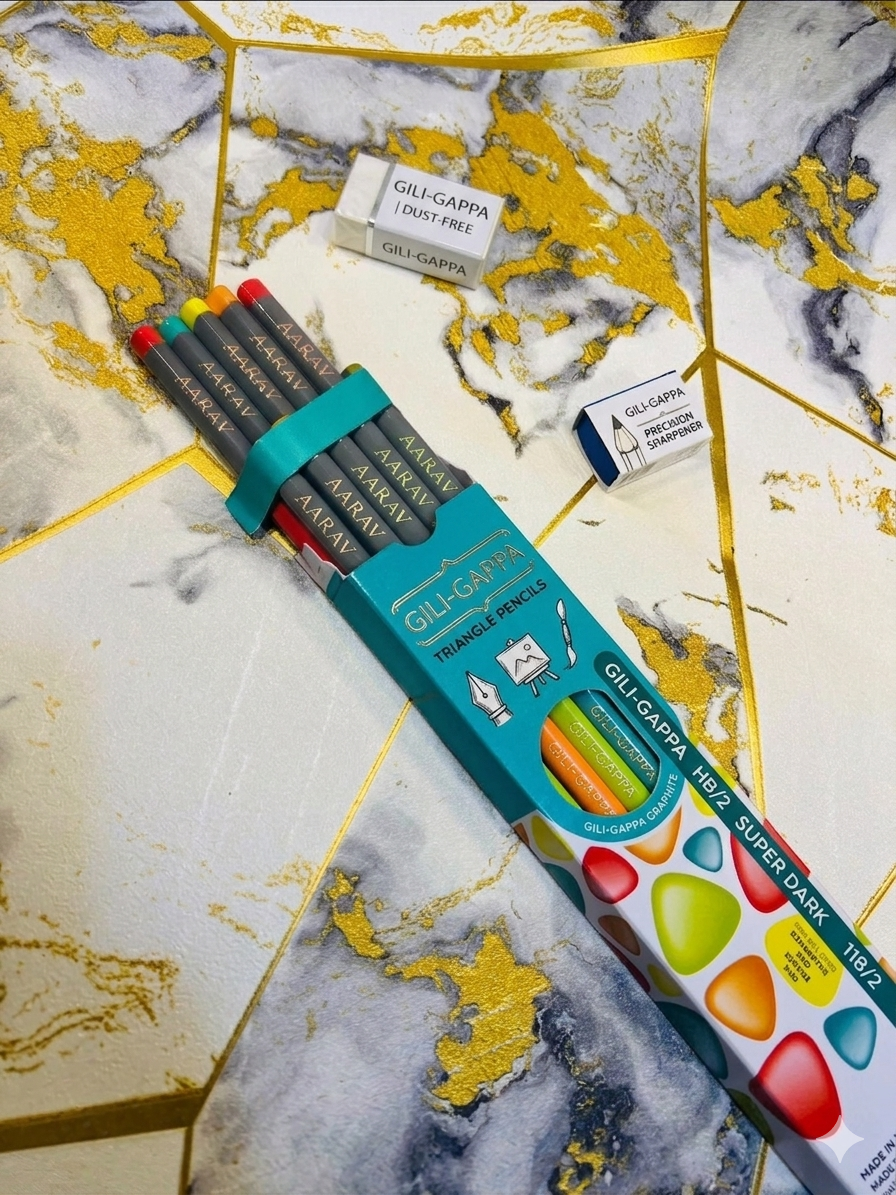Personalised Pencils + FREE Pencil Pouch