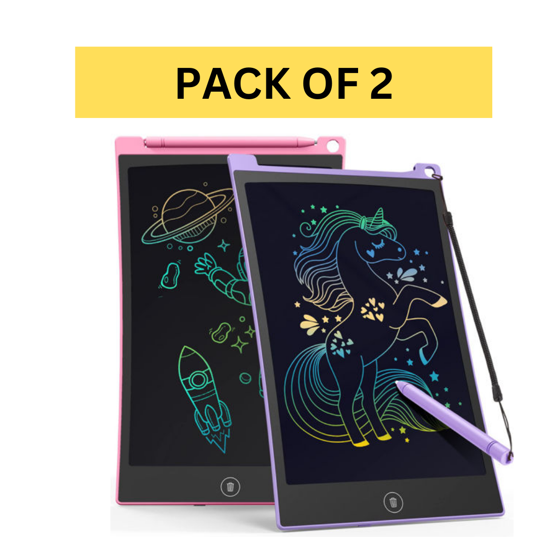 Electronic LCD writing tablet 8.5 inch (Pack of 2) (Buy 1 Get 1 Free)