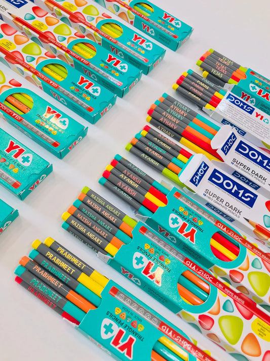 Personalised Pencils + FREE Pencil Pouch