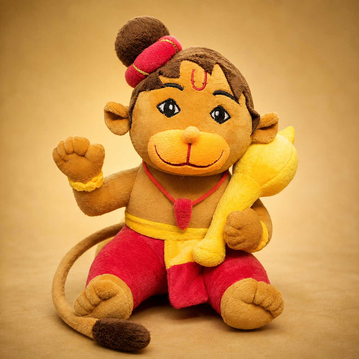 Giligappa Mantra Chanting Hanuman Plush Toy | Soulful Sound Buddy for Kids